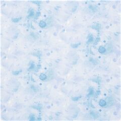 blassblaues Aquarell Motiv auf einfarbigem Hintergrund toller Mixer USA Stoff Baumwolle Stoff von Elizabeth's Studio
