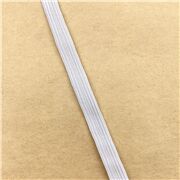 Élastique blanc d'1 cm de large, importé du Japon