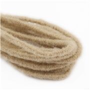 1 m Wollgummikordel aus Japan in Beige