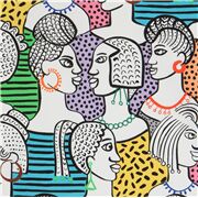Profili Laterali Di Signora Dorata