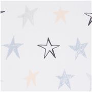 Tela de punto con estrellitas