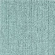 Tela muselina algodón bambú verde liso extra ancho