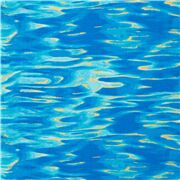 Blauer wasserfarbener Baumwollstoff