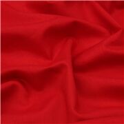 Cosmo fabric in solid crimson red