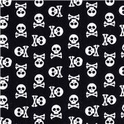 Piratenschädel Mit Gekreuzten Knochen