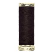 Fil à coudre Gütermann Sew-all marron boue foncé n° 697