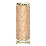 Fil à coudre Gütermann Sew-all malt clair n° 421