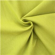 Tissu jersey uni vert citron clair Bonsai