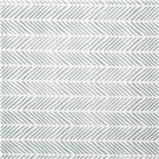 White Sage Green Herringbone