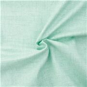 Mint green acqua mini grid pattern fabric Timeless Treasures