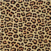 tela técnica punto baño estampado leopardo