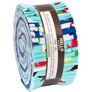 Rouleau de bandes de tissus Winter Colorstory, pingouins,animaux