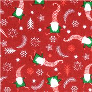 Weihnachtsgnom Schneeflocken