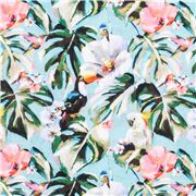 Toucan Peint Feuilles De Monstera