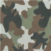 grüner Camouflage extra breiter Minky