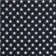marineblau weiß Sterne Baumwolle USA