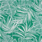 Emerald Green Tropical Leaf