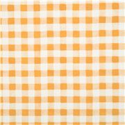 Vichy De Pique-Nique Jaune Blanc Peint