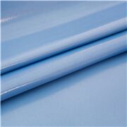 Tissu en coton bleu uni laminé imperméable, importé du Japon