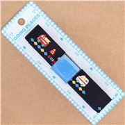 Adorable sangle Going Places avec des voitures en polyester et fibre acrylique