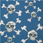 Totenkopf Und Gekreuzte Knochen Piraten Halloween