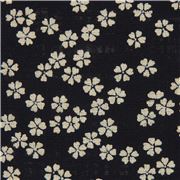 Índigo Profundo Mini Delicada Flor de Cerezo Sakura
