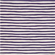 Rayures Ondulées Peintes En Violet Foncé