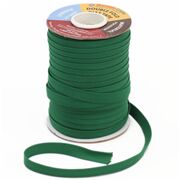 1m Cinta al bies de doblez doble de media pulgada de ancho 1cm en verde