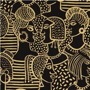 Goldene Dame Seitenprofile
