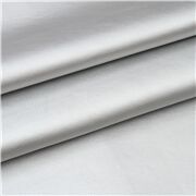 metallic silver Stof France Ekokuir Brilliant faux leather vinyl fabric