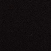 solid black fleece fabric by Copenhagen Print Factory