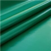 Tissu en coton vert uni laminé imperméable, importé du Japon