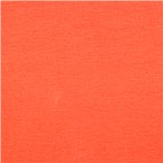 solid orange Robert Kaufman knit fabric