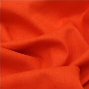 solid orange echino canvas fabric