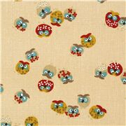 Chouettes Japonaises Colorées et à Motifs
