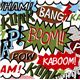 Michael Miller Retro Comic Stoff Retro Zap Pow Boom 1