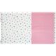 Animals pink checker Kokka fabric Japan kawaii 0.5m 2