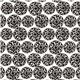 Black and white flower fabric par Robert Kaufman 2