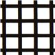 Black and white grid checker fabric by Robert Kaufman 1