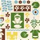 Canvas Fairy Tale Fabric with Frog King by Kokka 1