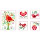 Christmas fabric bird pear tree ball par Michael Miller 3