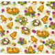 Easter fabric chick Easter eggs flowers 0.5m 1