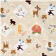 Fairy Tale Tom Thumb Push PIN X Kokka Fabric Japan 1
