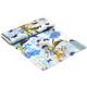 French theme Michael Miller fabric blue lily 3