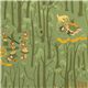 Heather Ross canvas fabric dwarfs forest Far Far Away 3 1