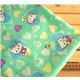 Hello Kitty Stoff gr�ne Herzen Sanrio 0,5m 1