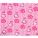 Hello Kitty Köpfe Stoff mit Rosen Sanrio 0,5m 1