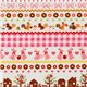 Japanese Cosmo fabric lama squirrel flower pink 1