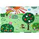 Kokka fabric park bear Kokka fabric bear park Kokka Stoff squirrel Baer Eichhörnchen bunny Hasen