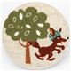 Little Red Riding Hood Wolf fabric button Japanese 1